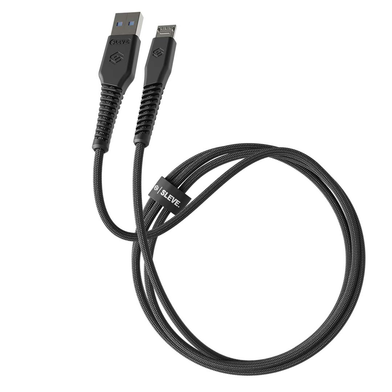 Cable Cargador Sleve Line X Usb A Micro 5 Black image number 0.0