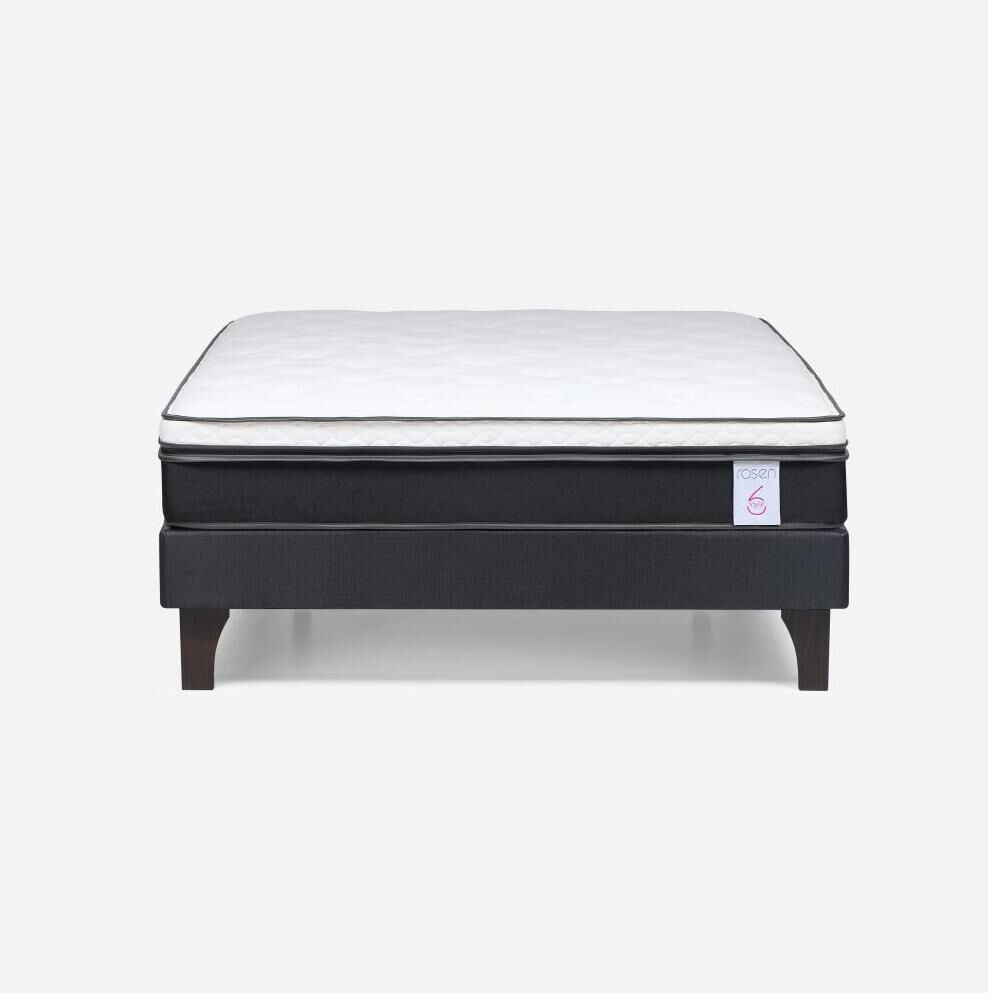 Cama Europea Rosen New Style 6 / 2 Plazas / Base Normal image number 0.0