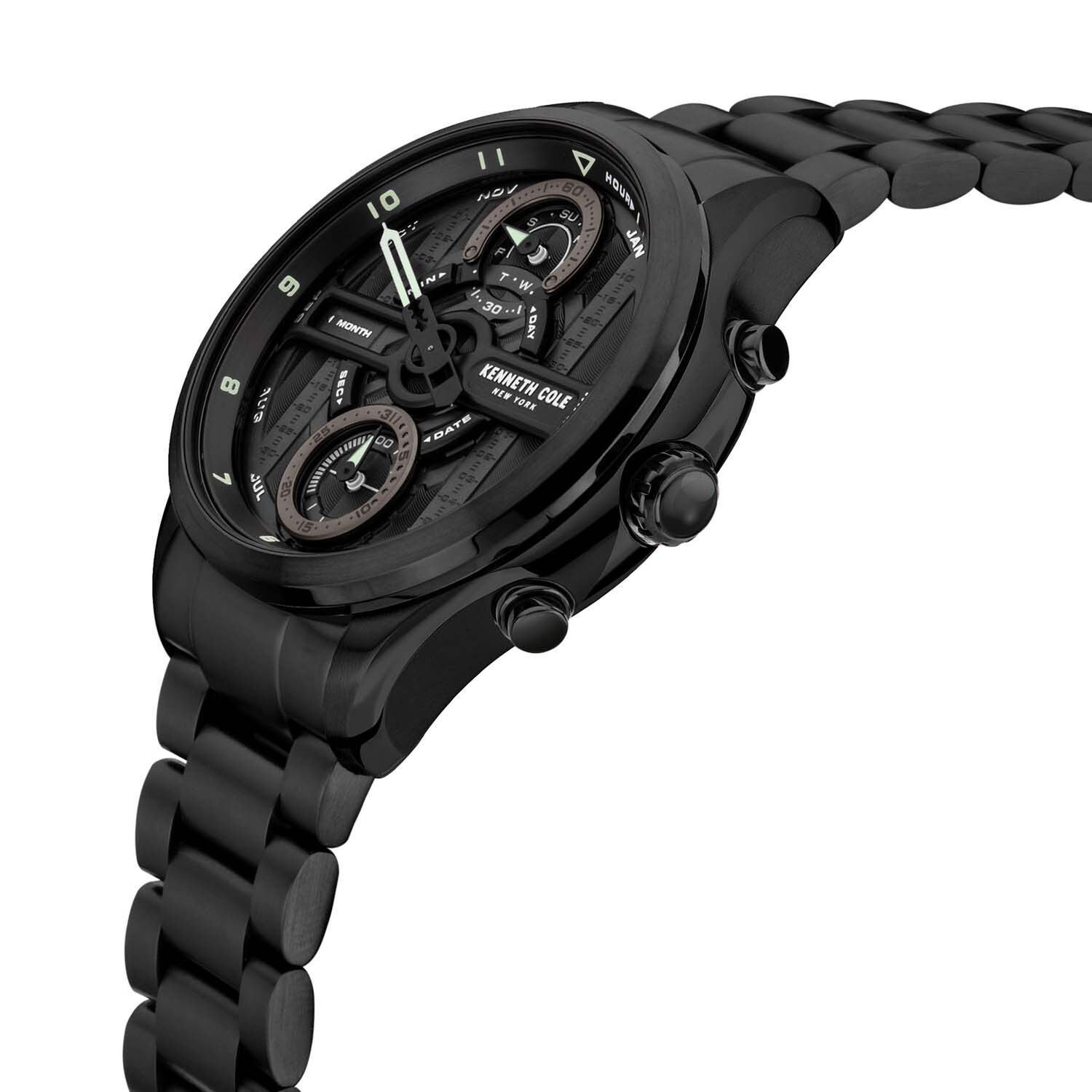 Reloj Kenneth Cole New York Kcwgi2125502 Negro Hombre image number 2.0