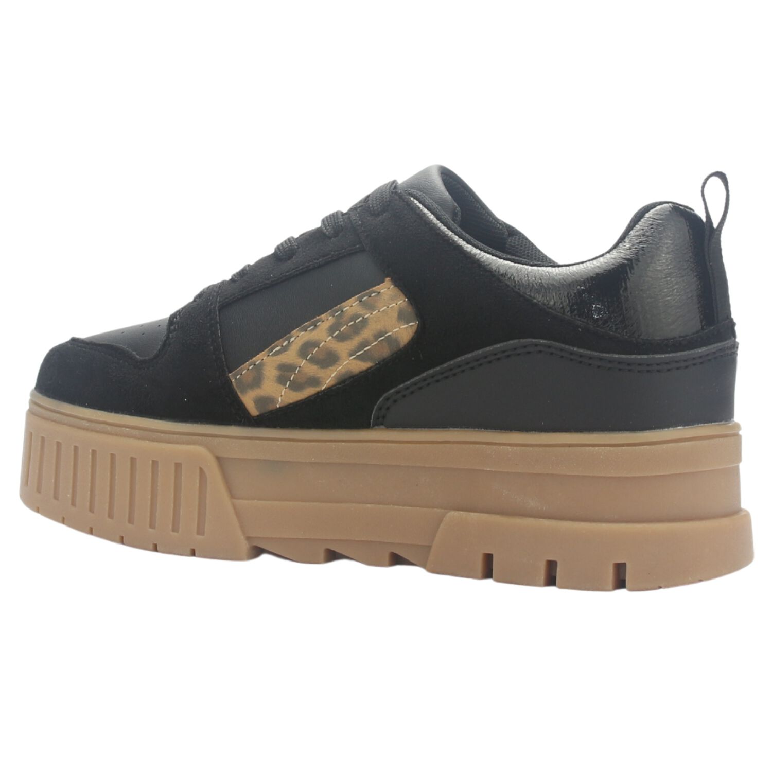 Zapatilla Mujer Chalada Troya-5 Negro Urbano image number 3.0