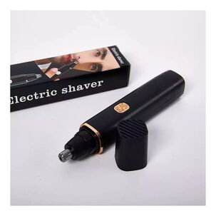 Máquina Depiladora Nasal 14cm Diseño Ergonómico Negro