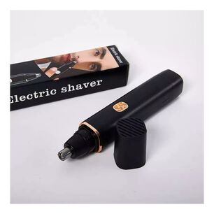 M&aacute;quina Depiladora Nasal 14cm Dise&ntilde;o Ergon&oacute;mico Negro