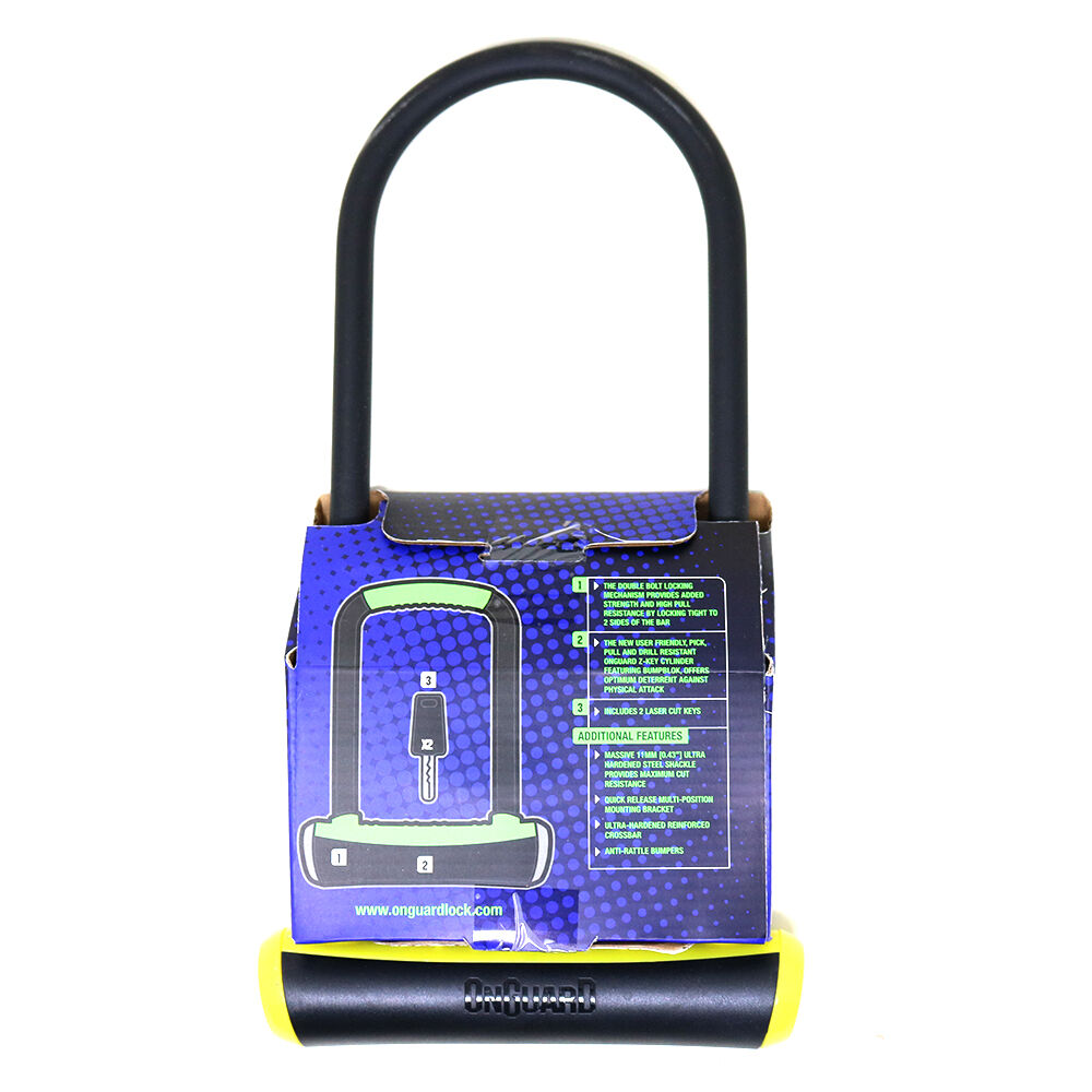 Candado Onguard Llave U-lock Ns Ls 115x292mm image number 5.0