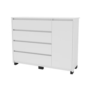 Cómoda Vekka Home Comoda Coimbra / 1 Puerta / 4 Cajones
