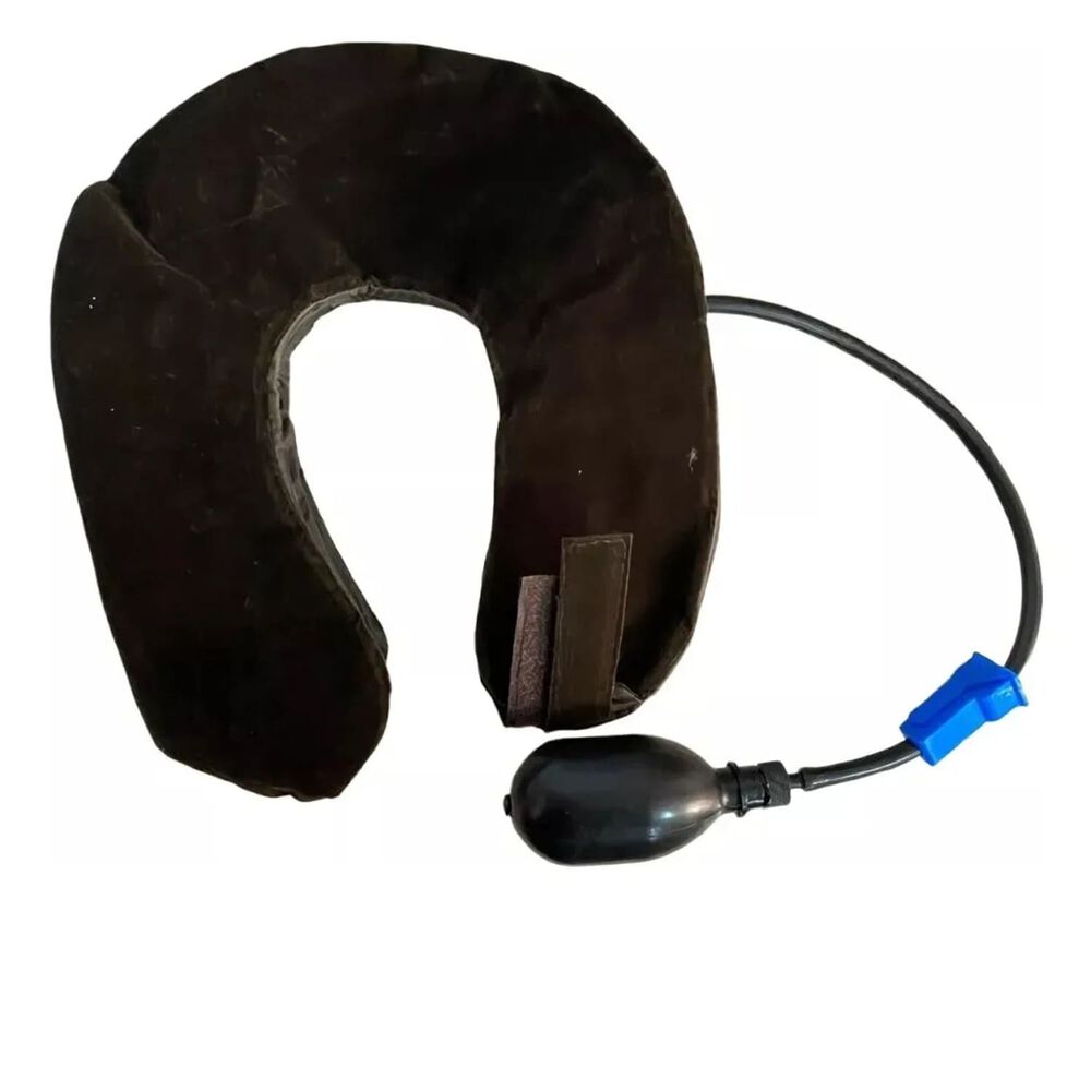 Collar&iacute;n Cervical Inflable Alivio Dolor Tensi&oacute;n Cuello Viaje image number 1.0