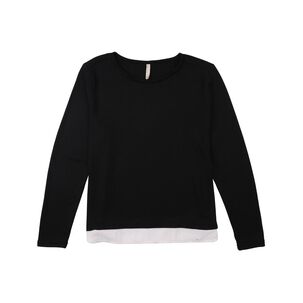 Sweater Con Blusa Manga Larga Cuello Redondo Mujer Geeps