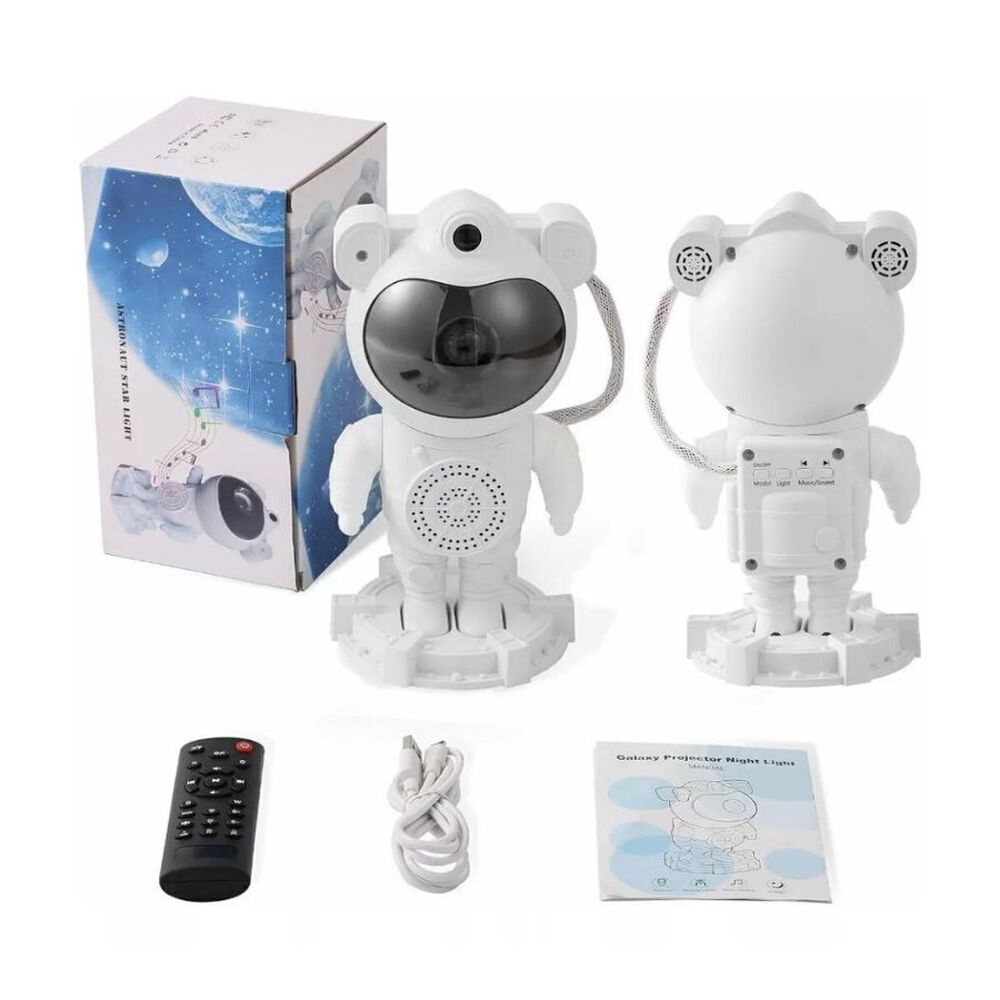 Lampara Astronauta Galaxia Bluetooth Parlante Luz Usb image number 1.0