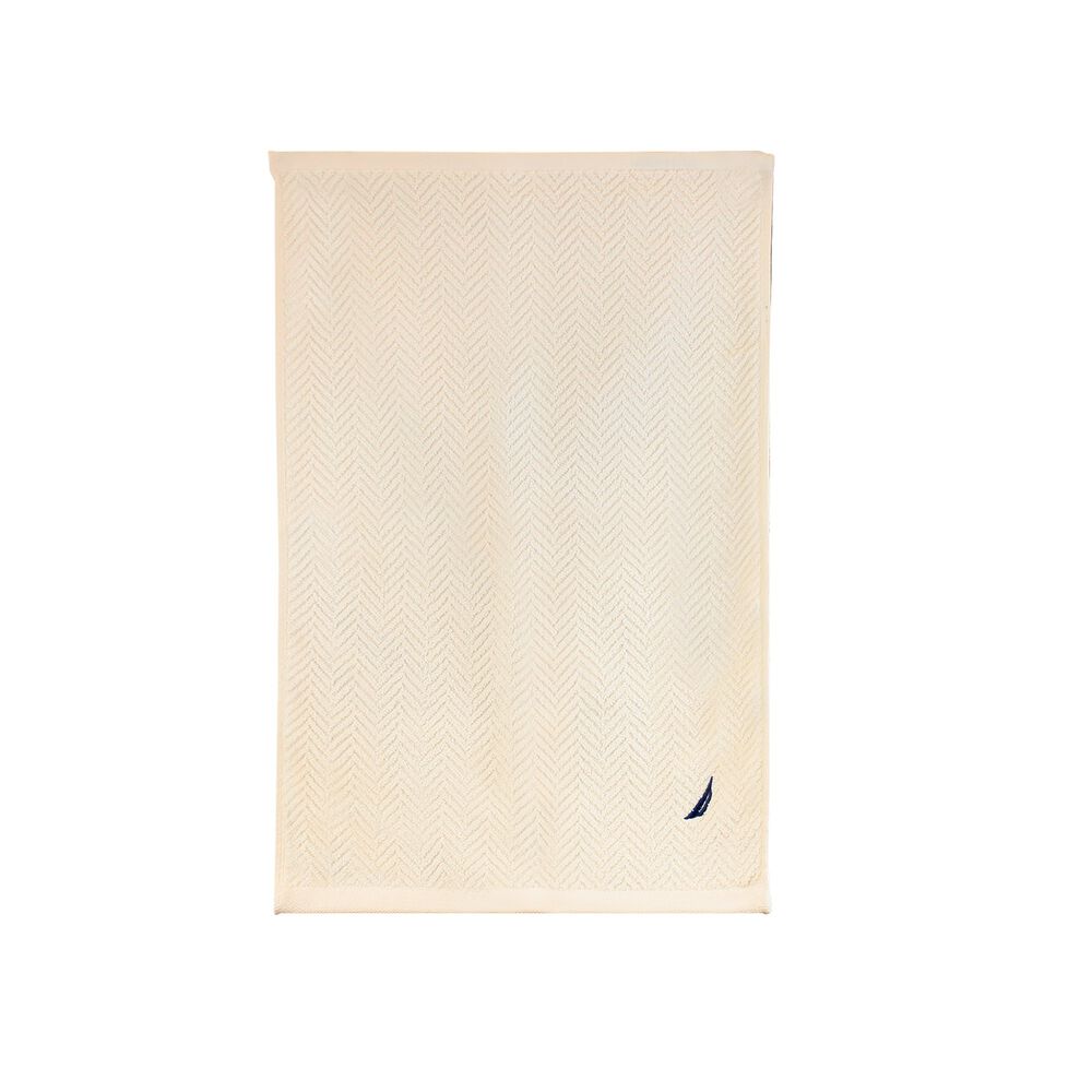 Toalla De Mano Vis Nautica 100% Algod&oacute;n Alta Calidad 30x50cm Crema image number 1.0