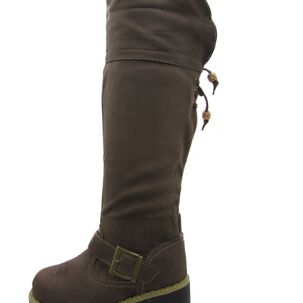 Bota Taupe V&iacute;a Franca Art. 3ni803taupe