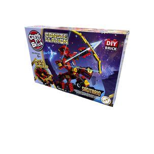 Juego Bloques 2 En 1 Construbrick Constellation 142-204 Pcs