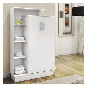 Closet Multiuso Con Llave Elite Blanco