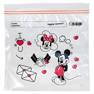 Bolsas Sandwich Minnie 40 Unidades Cierre Hermetico - Ps
