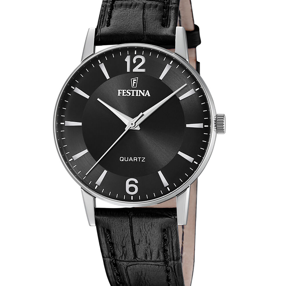 Reloj F20690/4 Festina Negro Hombre Correa Clásico image number 0.0