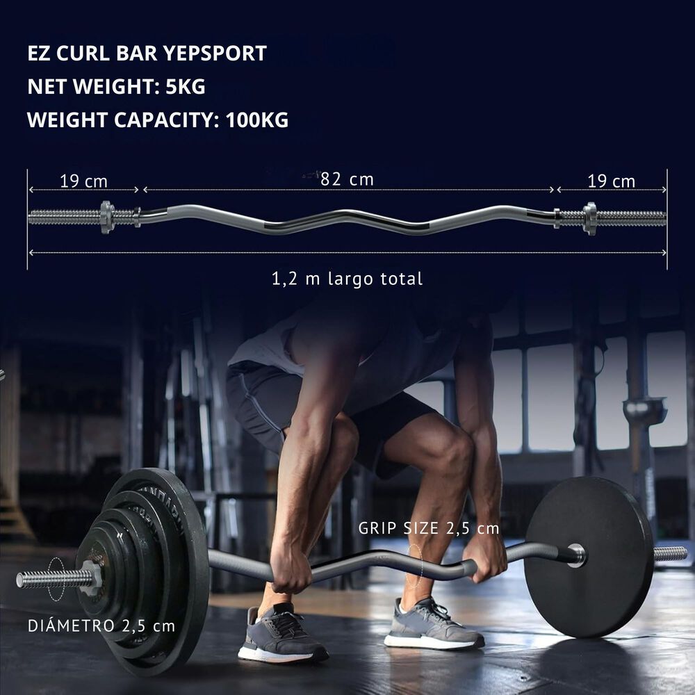 Barra Preol&iacute;mpica Z 1.2 M Cromado Yep2280 image number 4.0