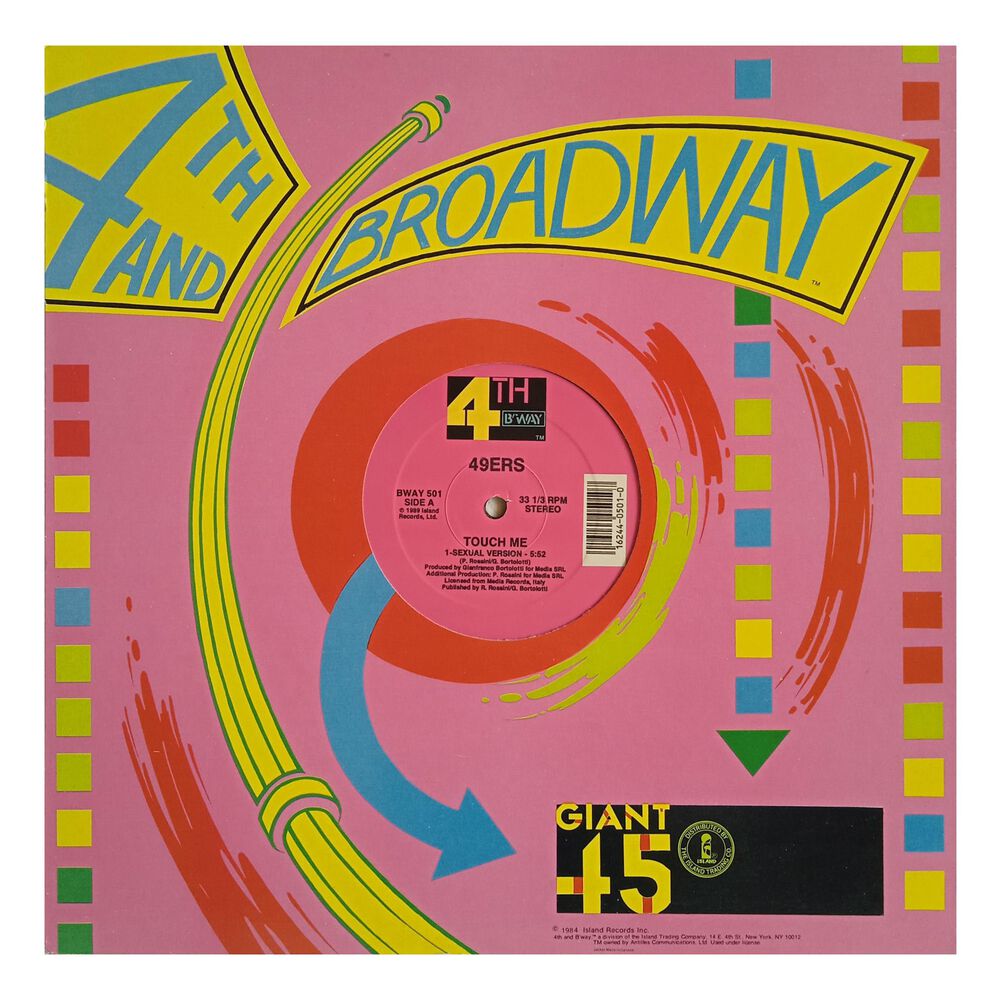 49ers - Touch Me | 12" Maxi Single Usado image number 0.0