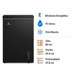 Freezer Horizontal Mademsa H100b / Fr&iacute;o Directo / 97 Litros / E