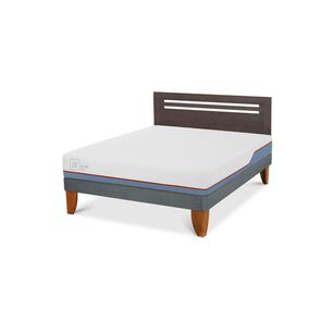 Cama Europea Cic Excellence Plus / 2 Plazas / Base Normal + Respaldo