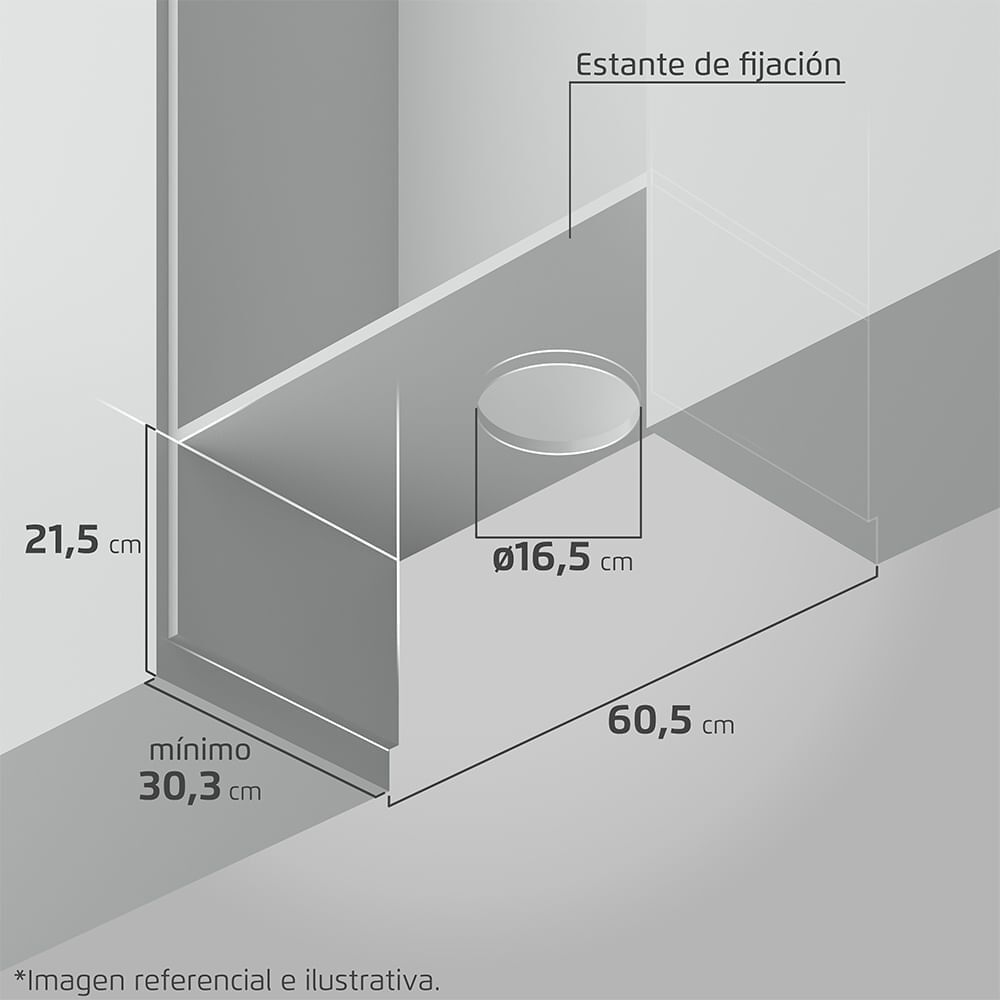 Campana De Cocina Retr&aacute;ctil Fensa 60 Cm Negro Fg7770 image number 2.0