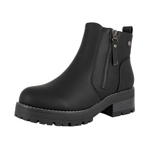 Botin Viole Negro Alquimia