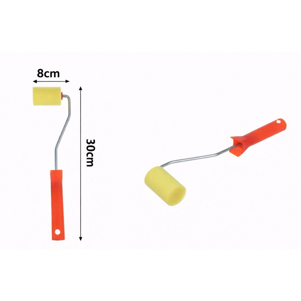 Set 10 Rodillos Esponja 2 Pulgadas Mango Plastico Pintar image number 1.0