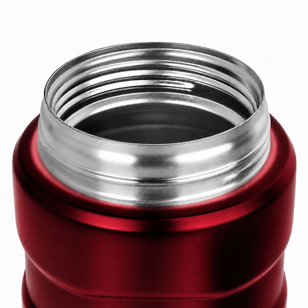 Termo De Comida Premium Inox Thermos King 470ml Rojo image number 4.0