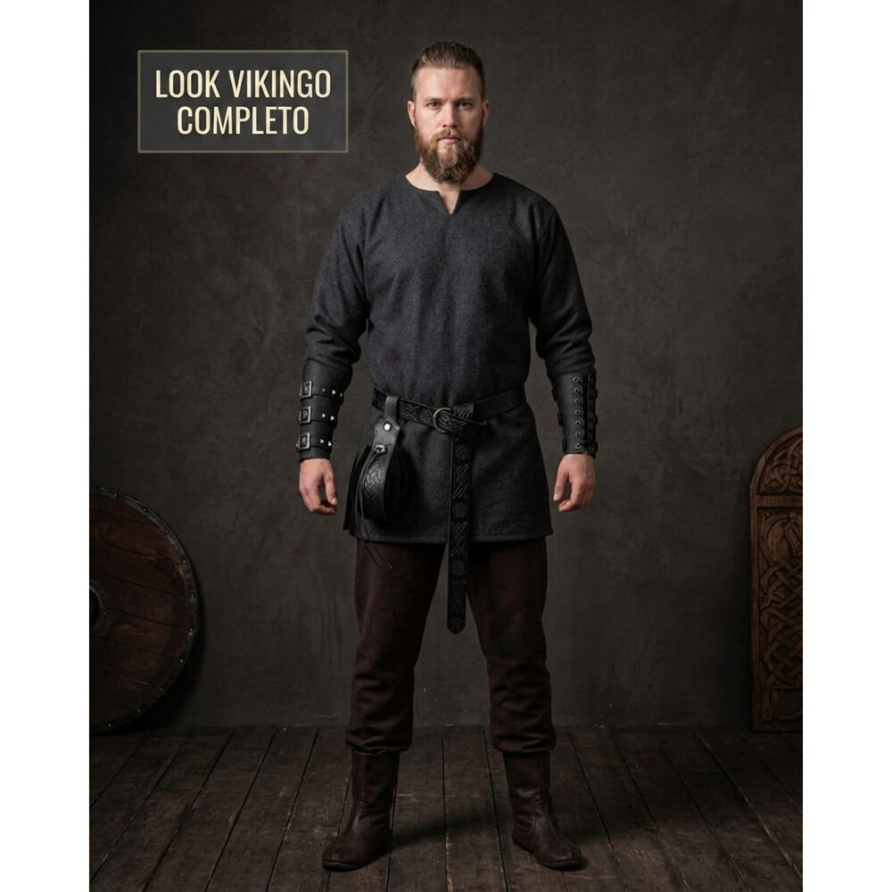 Accesorio Disfraz Cosplay Vikingo Caf&eacute; image number 6.0