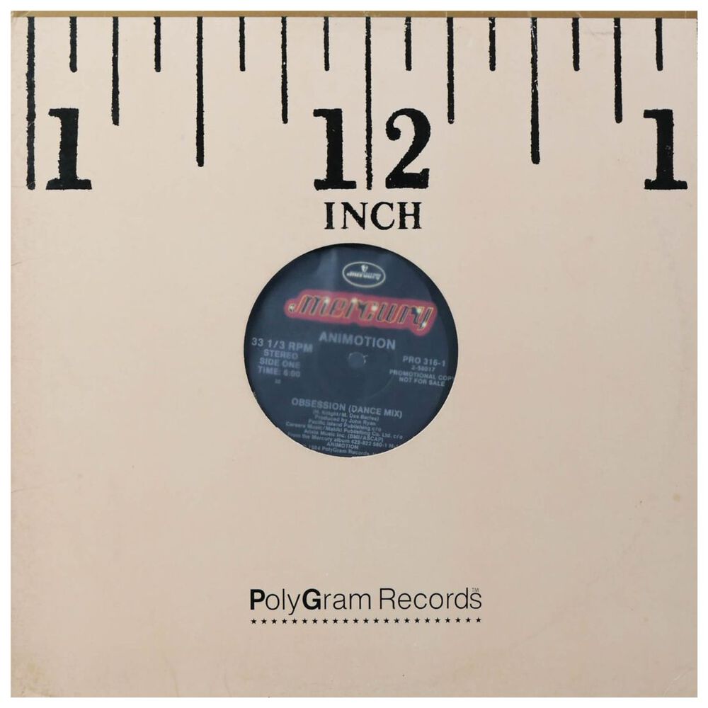 Animotion - Obsession | 12" Maxi Single Usado image number 0.0