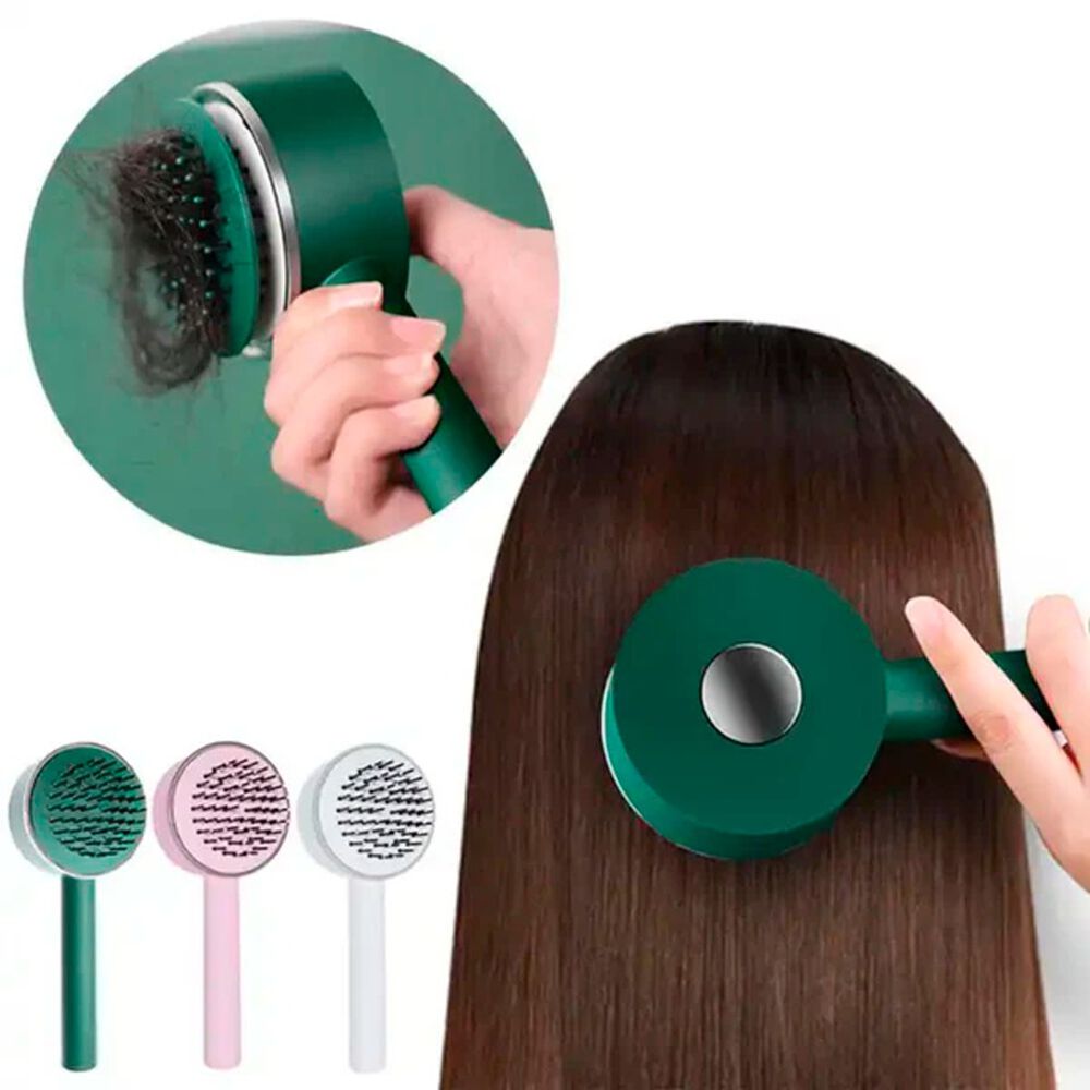 Cepillo Autolimpiante Para Cabello E Higiene Capilar image number 3.0