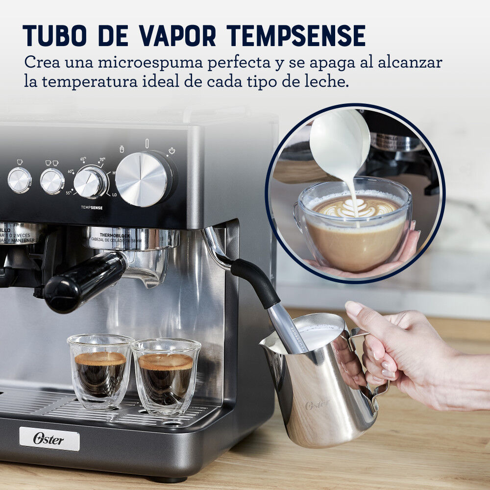 Cafetera Espresso Oster Perfect Brew Bvstem7301 image number 2.0