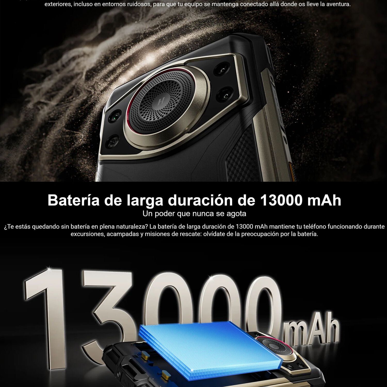 Doogee Fire 7 Ultra 5g Intercomunicador Poc Altavoz 125db image number 4.0