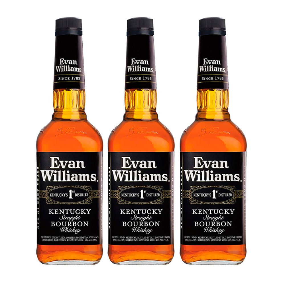 3 Whisky Evan William Black, Whiskey Bourbon image number 0.0