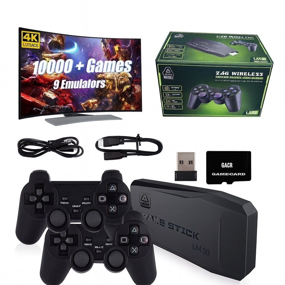 Accesorios Juegos Retro Inal&aacute;mbrico 4k Hdmi 10000+ 64gb image number 5.0