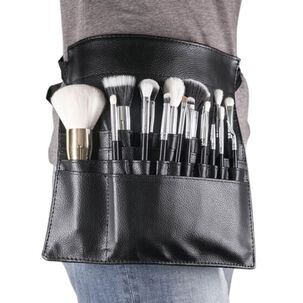 Cinturón Estuche Para Brochas Maquillaje Pinceles Artista