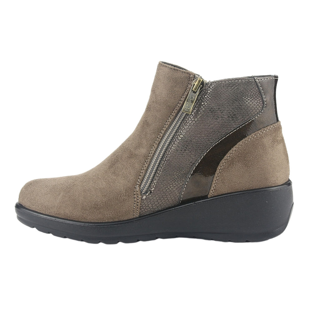 Botin Chalada Mujer Confort-5 Taupe Casual image number 1.0