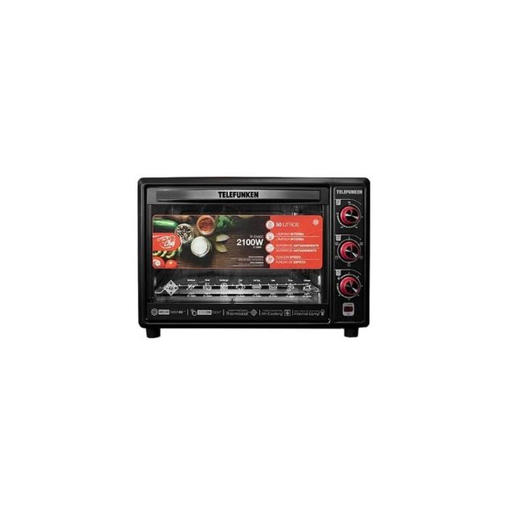 Horno Eléctrico Telefunken Tf E550c 50 Lts 2100w 220v Horno Certificado image number 2.0