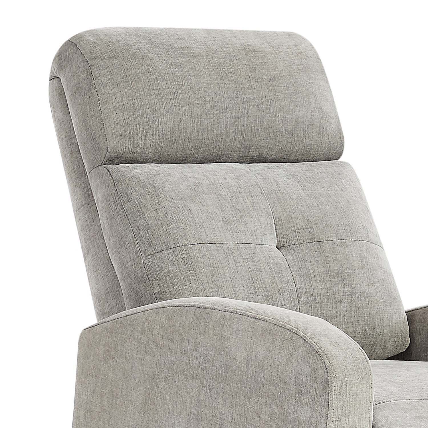 Berger Reclinable Lisboa Tela Gris image number 3.0
