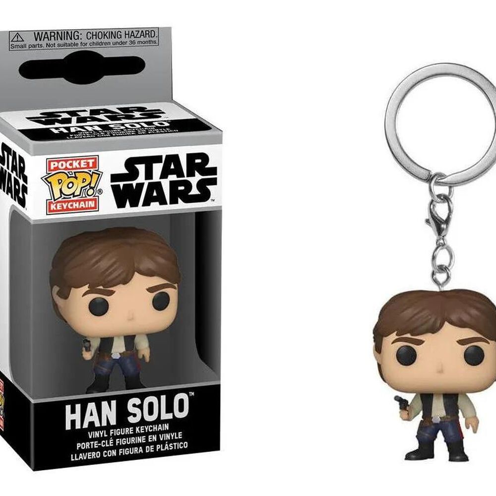 Figura Funko Pop Llavero Han Solo- Star Wars image number 0.0