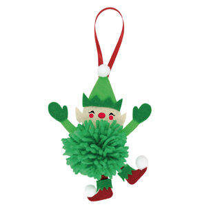 Kit Pom Pom Doble Navidad Big Party