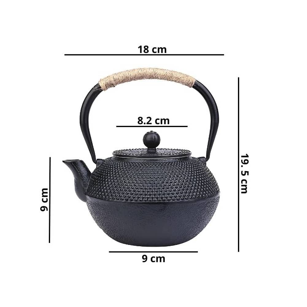 Tetera De Hierro Fundido 1.2l Estilo Japon&eacute;s Antiguo image number 2.0