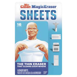 Magic Eraser Sheets 16 Hojas - Mr. Clean