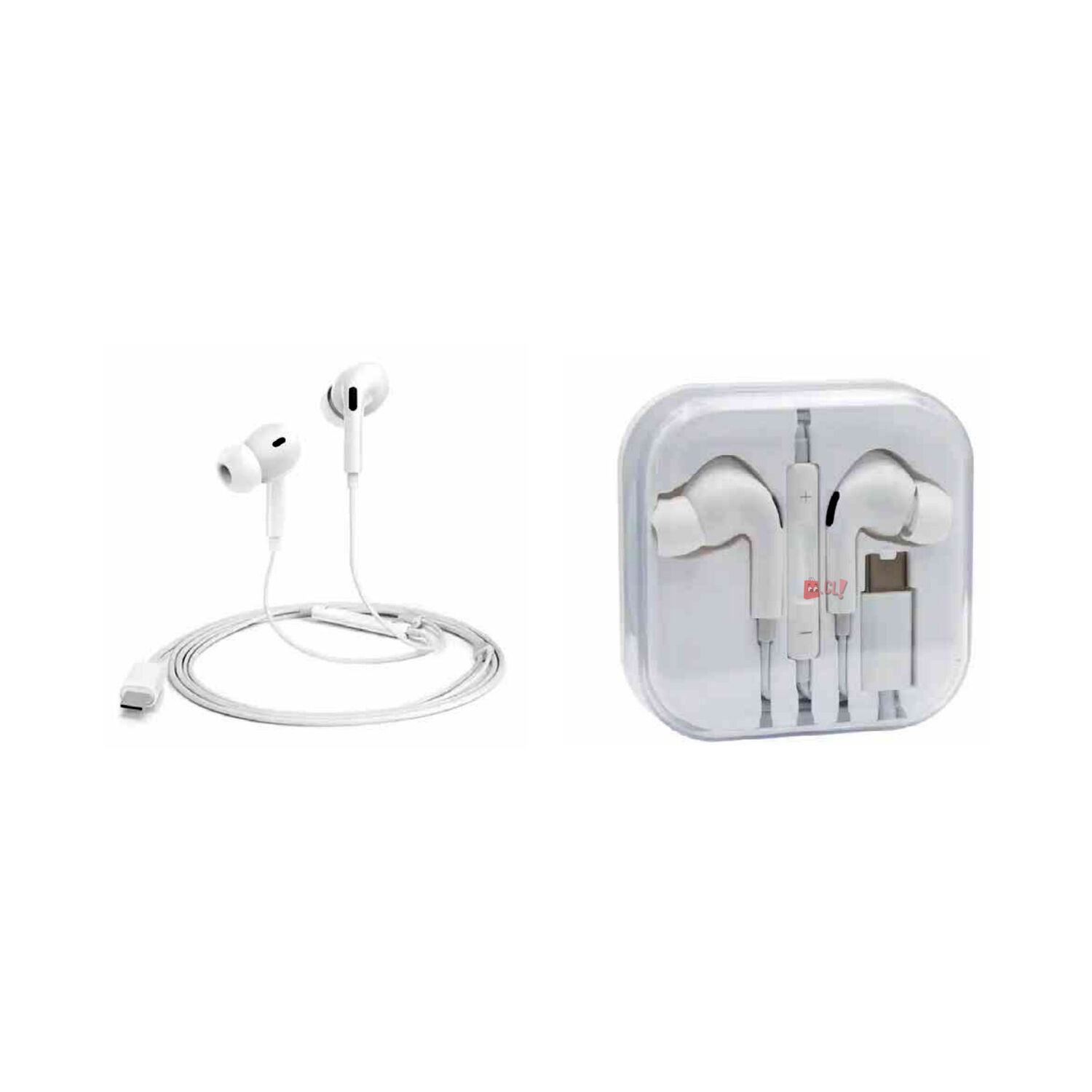 Aud&iacute;fonos In-ear Con Conector Tipo C Color Blanco - Ps image number 1.0