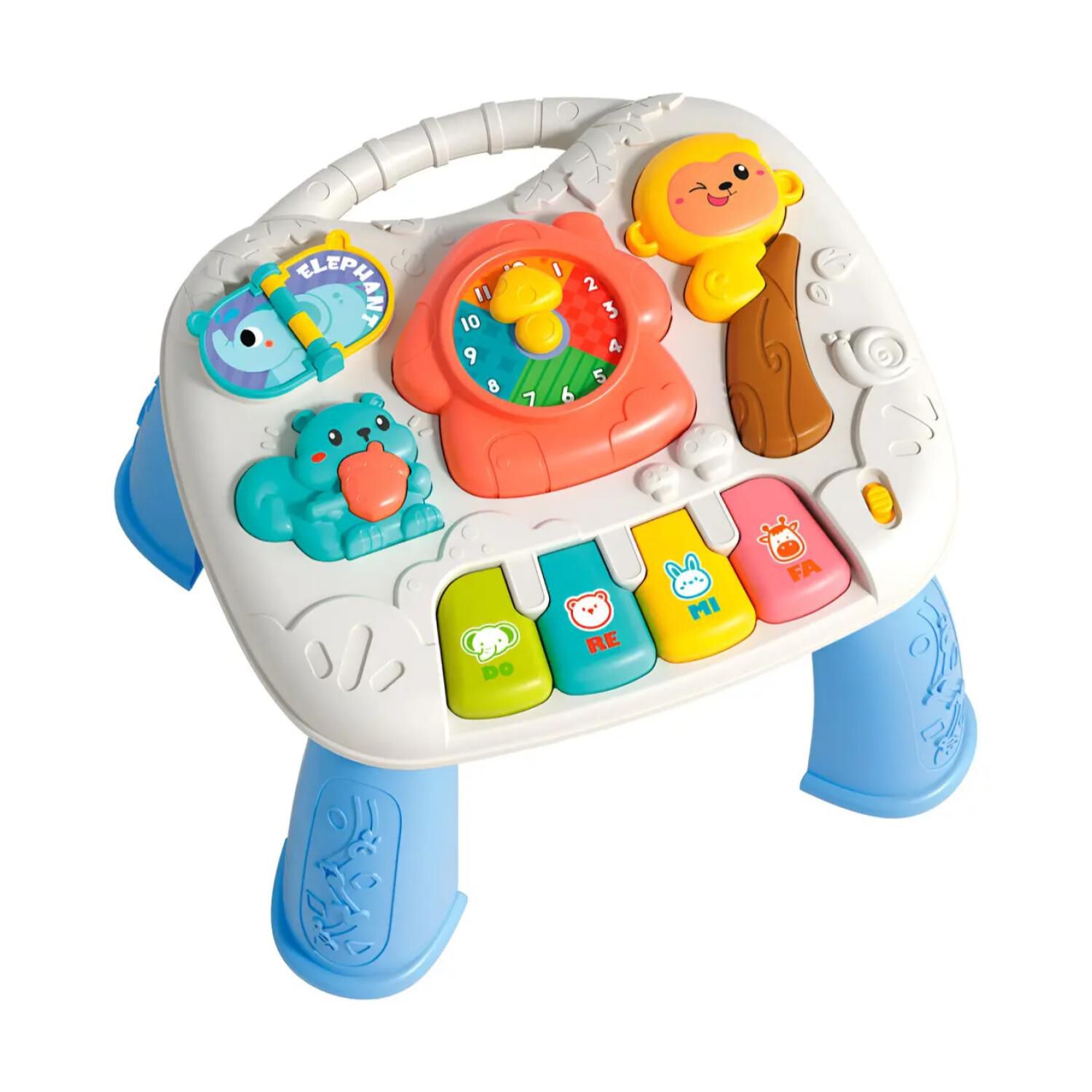 Juguete Mesa Didactica Interactiva Con Sonidos Azul Infantil image number 0.0