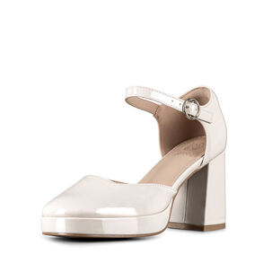 Zapato Mary Jane Tacones Elegante Charol Mujer Weide Yl85