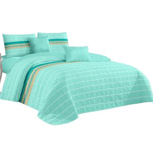 Cobertor Quilt De Verano Cubrecama 2 Plazas Colcha 230x250cm Gs