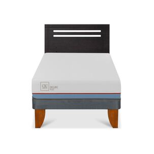 Cama Europea Cic Excellence Plus / 1.5 Plazas / Base Normal + Respaldo