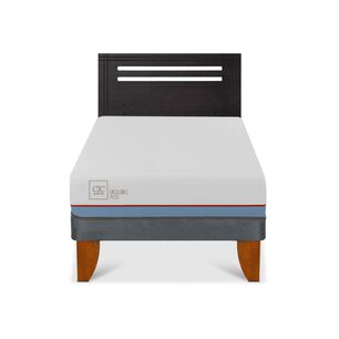Cama Europea Cic Excellence Plus / 1.5 Plazas / Base Normal + Respaldo