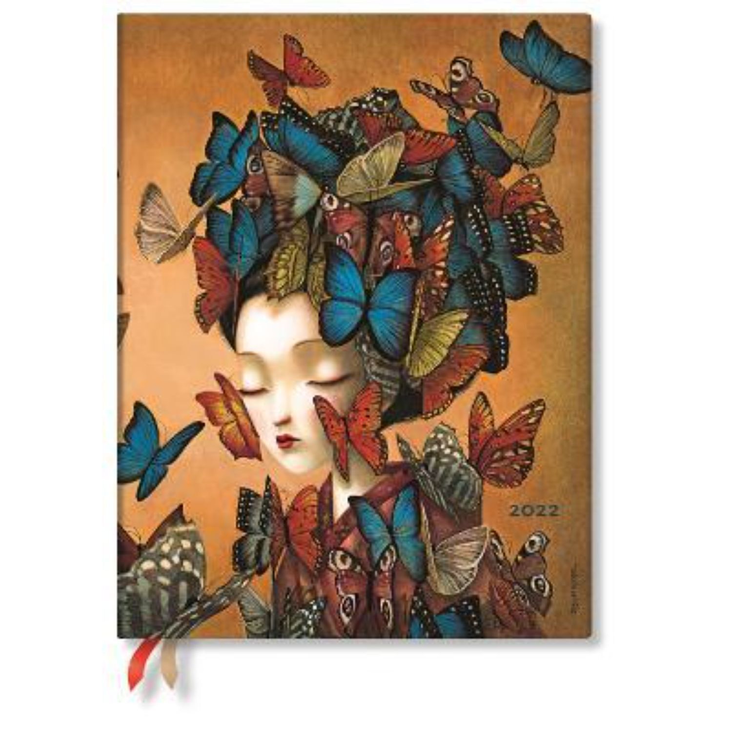 Agenda 2022 Madame Butterfly Ultra T Blanda Semana Vista Hor image number 0.0