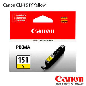 Cartucho De Tinta Canon Cli-151 7ml Amarillo