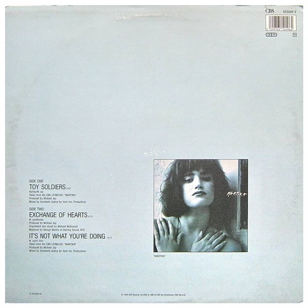 Martika - Toy Soldiers| 12'' Maxi Single Usado image number 1.0