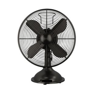 Ventilador De Mesa Retro Sumo Vm30 12" Negro